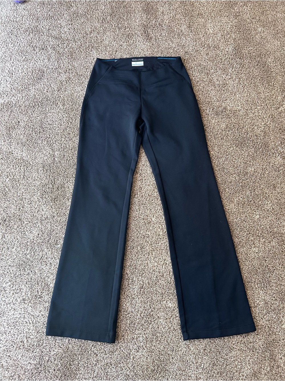 Columbia Women's Black Straight-Leg Active Pants